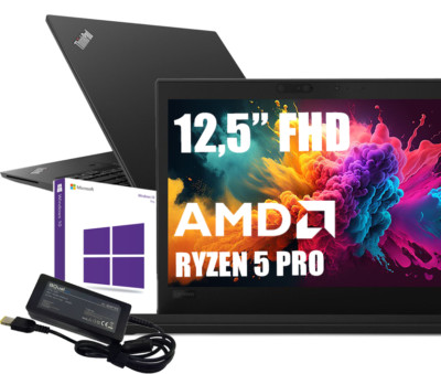 Lenovo ThinkPad A285 AMD Ryzen 5 Pro 2500U 12,5 Zoll Windows 11 FHD