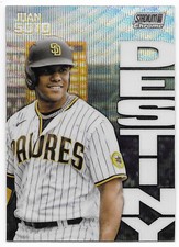 2022 Topps Stadium Club Chrome Destiny & Dynasty Wave Juan Soto (#1B) Padres SP