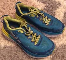 Hoka One One Womens Bondi 5 1014759 BJAC Blue Running Shoes Sneakers Size 8