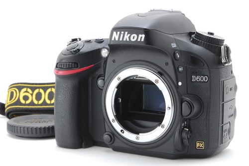 〈Near Mint〉Nikon D600 24.3 MP Digital SLR Camera - Black count 25000 from japan - Picture 2 of 8