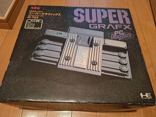 PC Engine SUPER GRAFX Console PI-TG4 Set - Boxed, Rare, Classic Gaming System
