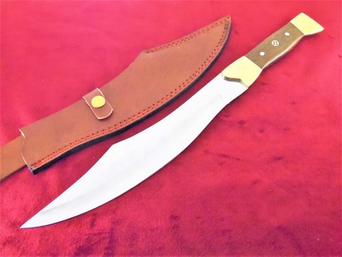 CUSTOM HAND FORGED D2 STEEL 16.5" BOWIE KNIFE BEST TOOL FOR HUNTING