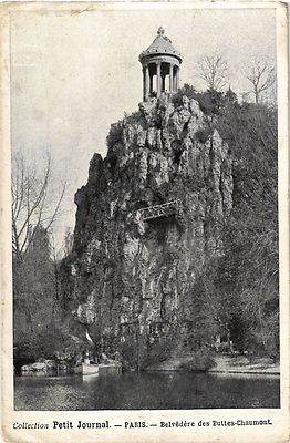 CPA PARIS 19. Kleines Tagebuch - Belvedere des Buttes-Chaumont (302486)