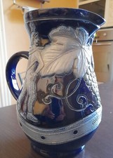 Pot pichet en grès d'Alsace signe Edmond Schmits 