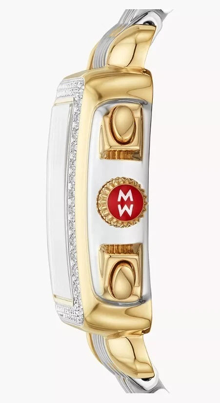 Michele Deco Swiss Chronograph Stainless Steel White Dial Watch MWW06A000776 - Image 2 of 4