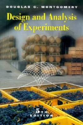 Design and Analysis of Experiments, 5th Edition - Hardcover - VERY GOOD