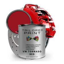 Volkswagen Tornado Red BREMBO Heat Resistant Brush On Caliper Paint 150ml