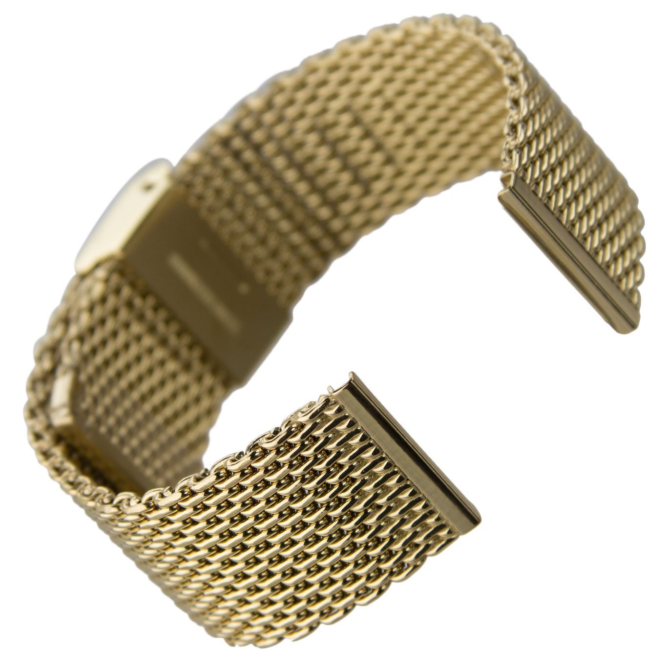 Cinturino Orologio 18mm Acciaio Inossidabile Con Sgancio Rapido | Ricambio Per Garmin Vivoactive 4s, Fossil Gen 3/4, Impermeabile, Regolabile, MN-BAND