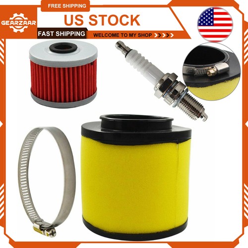 For Honda Fourtrax 300 2x4/4x4 TRX300/FW Air Filter Oil Filter Spark