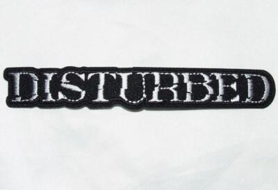 Disturbed Logo Iron On Patch Heavy Metal