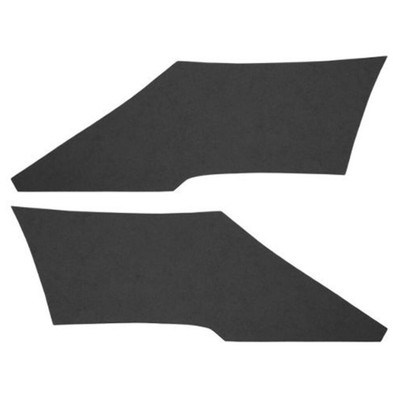 Interior Trim Sail Panels Non Perforated Black for 70-72 Cutlass Supreme Hardtop