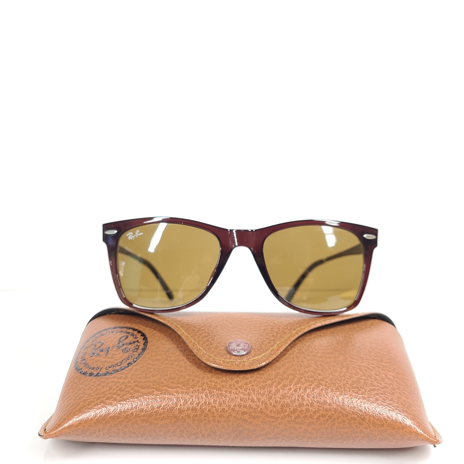 Ray Ban Wayfarer RB4210 50-21 Sunglasses In Brown Frame Brown Lenses