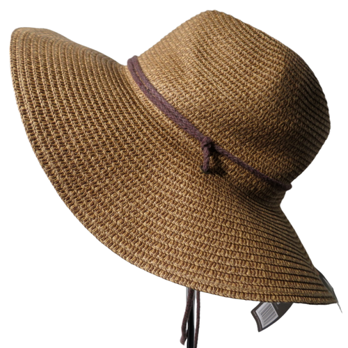 Unisex Wide Brim Straw Hat UPF 50 