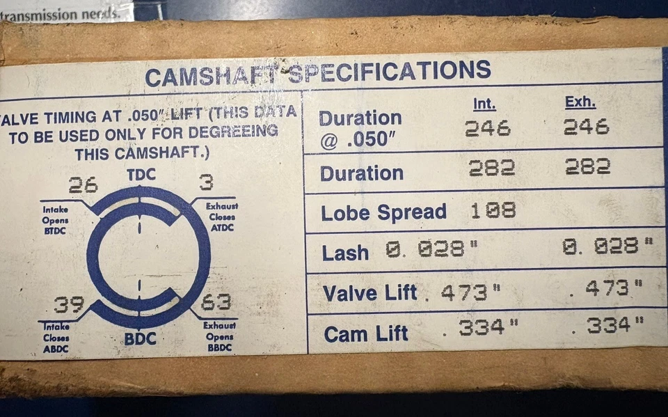 Clevite 1278 Camshaft 60-70 Pontiac GTO, Firebird, Bonneville - Image 3 of 4