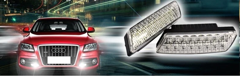 LED Tagfahrleuchten R87 Modul E-Prüfzeichen E9 16SMD Tagfahrlicht TFL - Bild 3 von 4