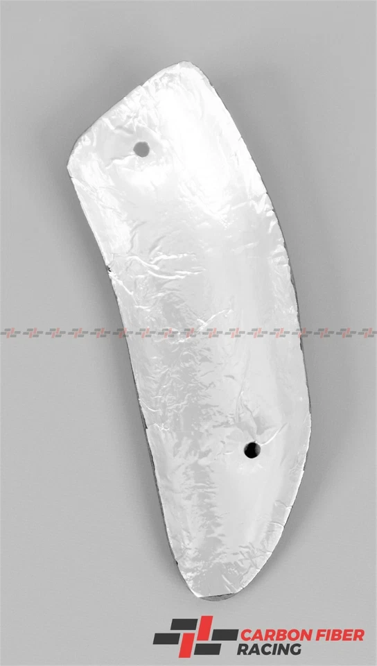 Protector de escape de fibra de carbono (lámina térmica interior) para Ducati 749, 999 2003-2006 Foto 4 de 4