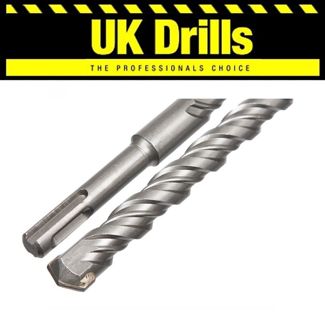 Cross Head Masonry Drill Bit 12 X 600mm Tungsten Carbide Tip Concrete Stone DIY