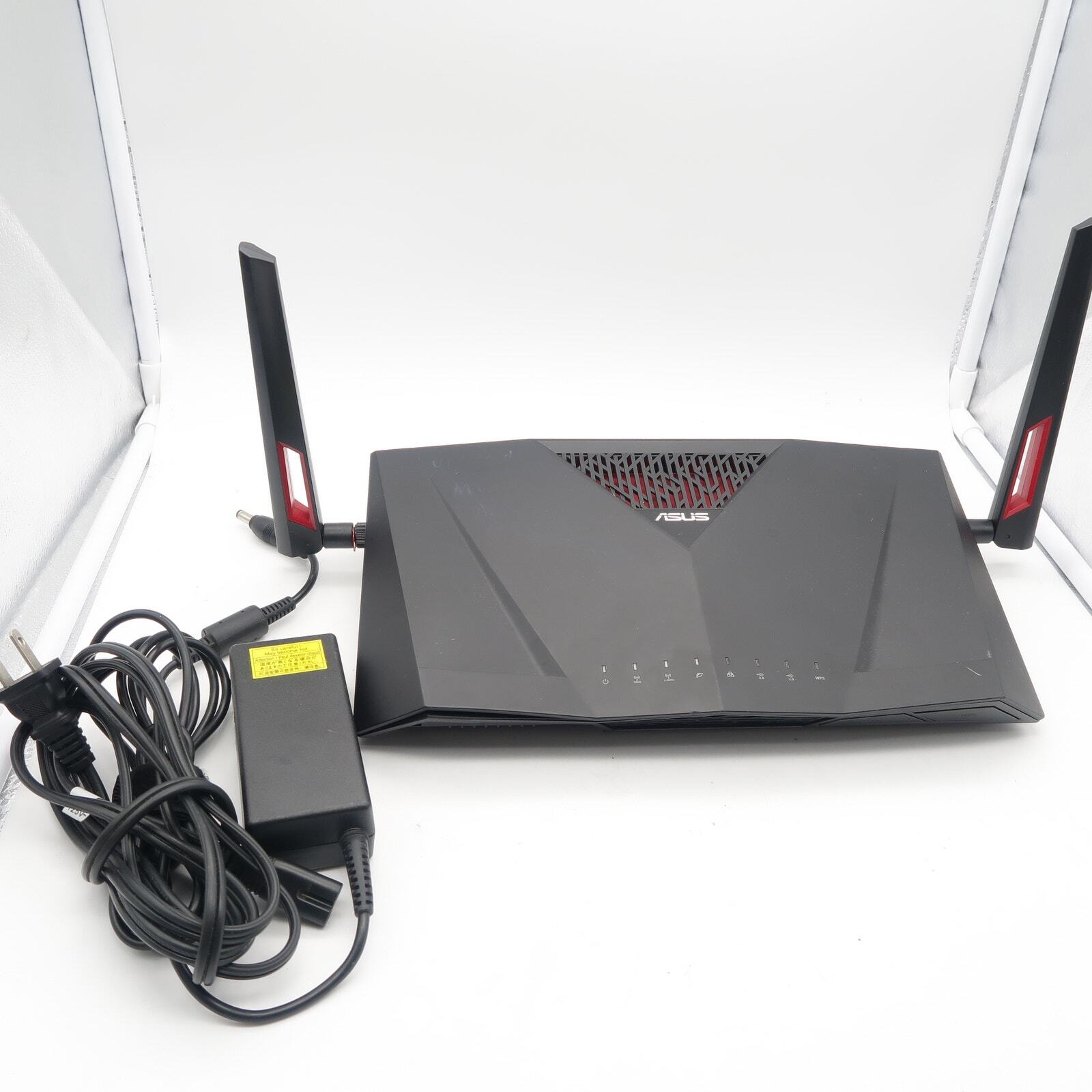 ASUS RT-AC88U Dual-Band Wi-Fi Router AC3100 Mbps 8 Ports Gaming MU-MIMO Black
