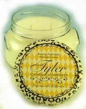 Tyler Glass Jar Candle - 22 oz Long Burning Scented Candle - French Market Scent