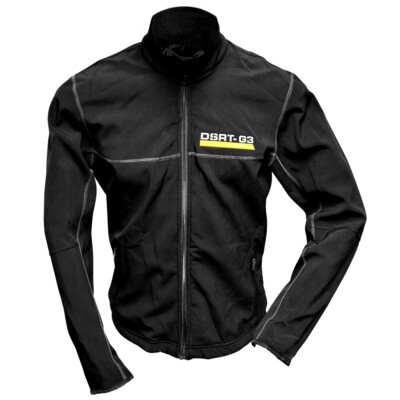 Grade A BF Desert Motorbike Motorcycle Jacket Black L UK