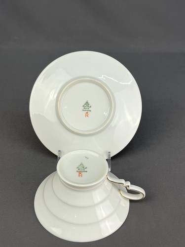 Rare Art Deco Mokkatasse Rosenthal, Madeleine, 1920's-30's Cup and Saucer - Picture 8 of 11