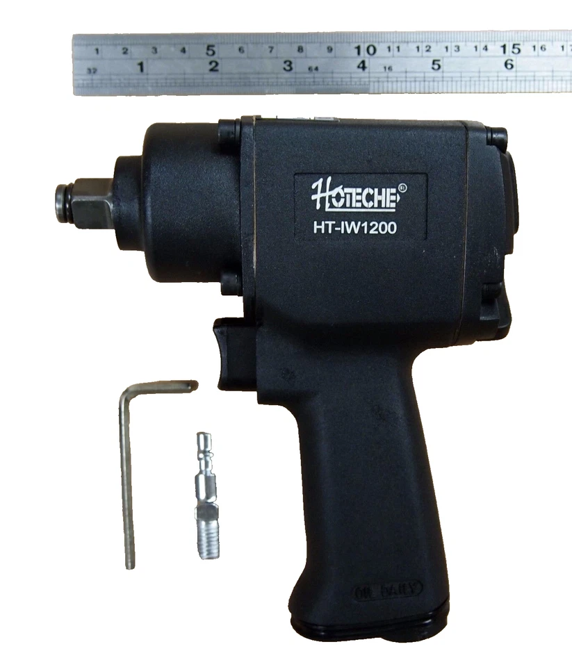 Llave de impacto de aire compacta Dr. Mini de 1/2" par máximo 383 ft/lb Foto 2 de 4
