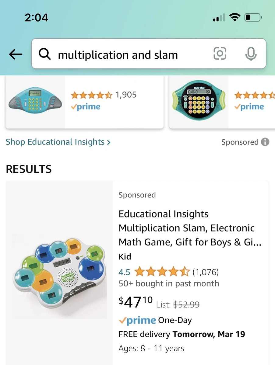 Multiplication slam cheap