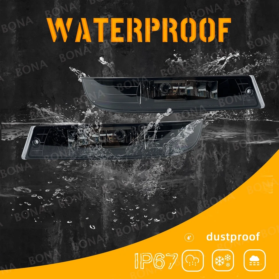 Luces antiniebla de repuesto para parachoques delantero Chevrolet Chevy Impala 2000-2005 Foto 3 de 4