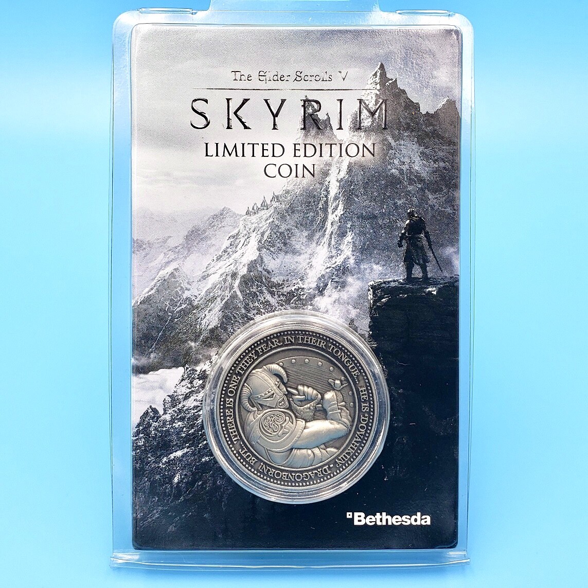 The Elder Scrolls Online Skyrim Logo Dovahkiin Dragonborn Coin w/ Case  Numbered | eBay