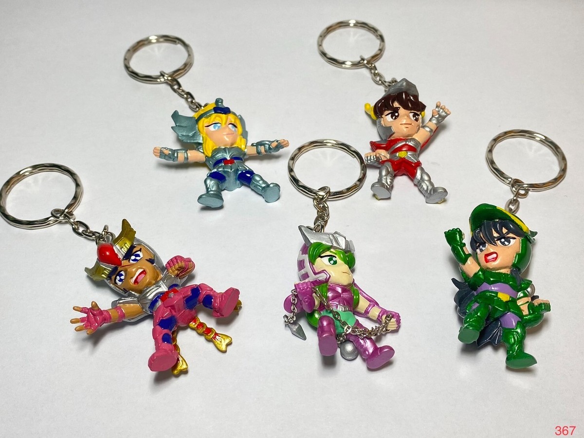 Set Myth Cross PK1(5 pcs)Saint Seiya Banpresto Keychain Collection