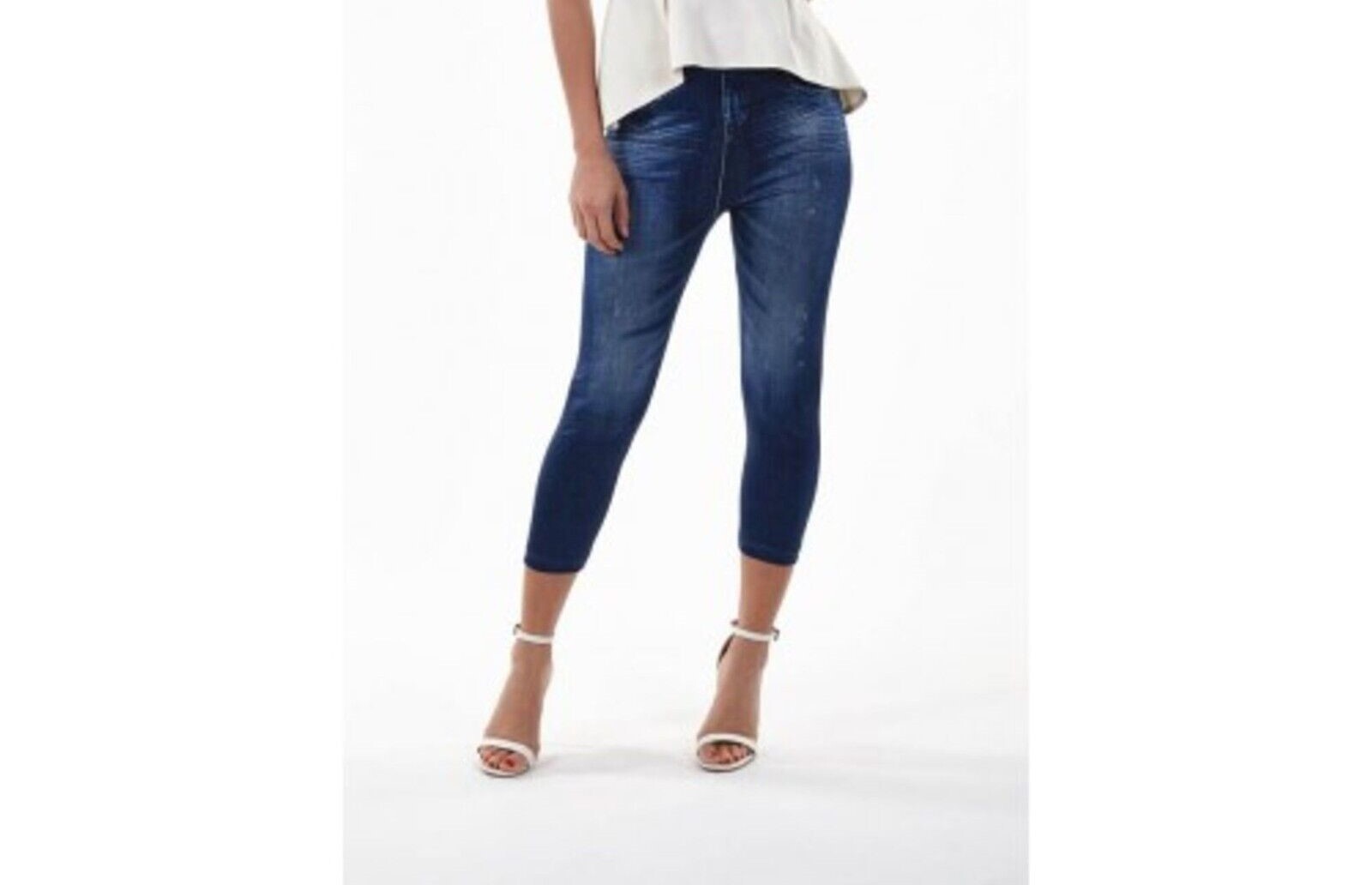 Onsoyours Damen Jeggings – High Waist, Stretch, Jeansoptik Mit Push-up Effekt, Slim Fit