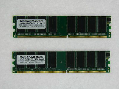 2GB (2X1GB) Speicher Für Pcchips M789CG V3.0 M789CLU V1.2 M791G V1.0A M811LU