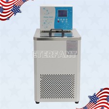 -30℃ to 100℃ 6L Lab Recirculating Chiller Heating and Cooling Circulator Bath US