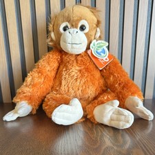 Wild Republic Baby Orangutan Stuffed Animal Plush Monkey 14  Orangish Brown