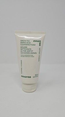 innisfree Green Tea Amino Acid Cleansing Foam, Sulfate Free, Hydrating Korean