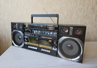 Boombox Super Jumbo Lasonic L-30K Cassette Player Fully Working Condition