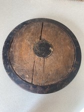 Vintage Rodman Wooden Discus  Early 1900s Track  Field Throwing Disc