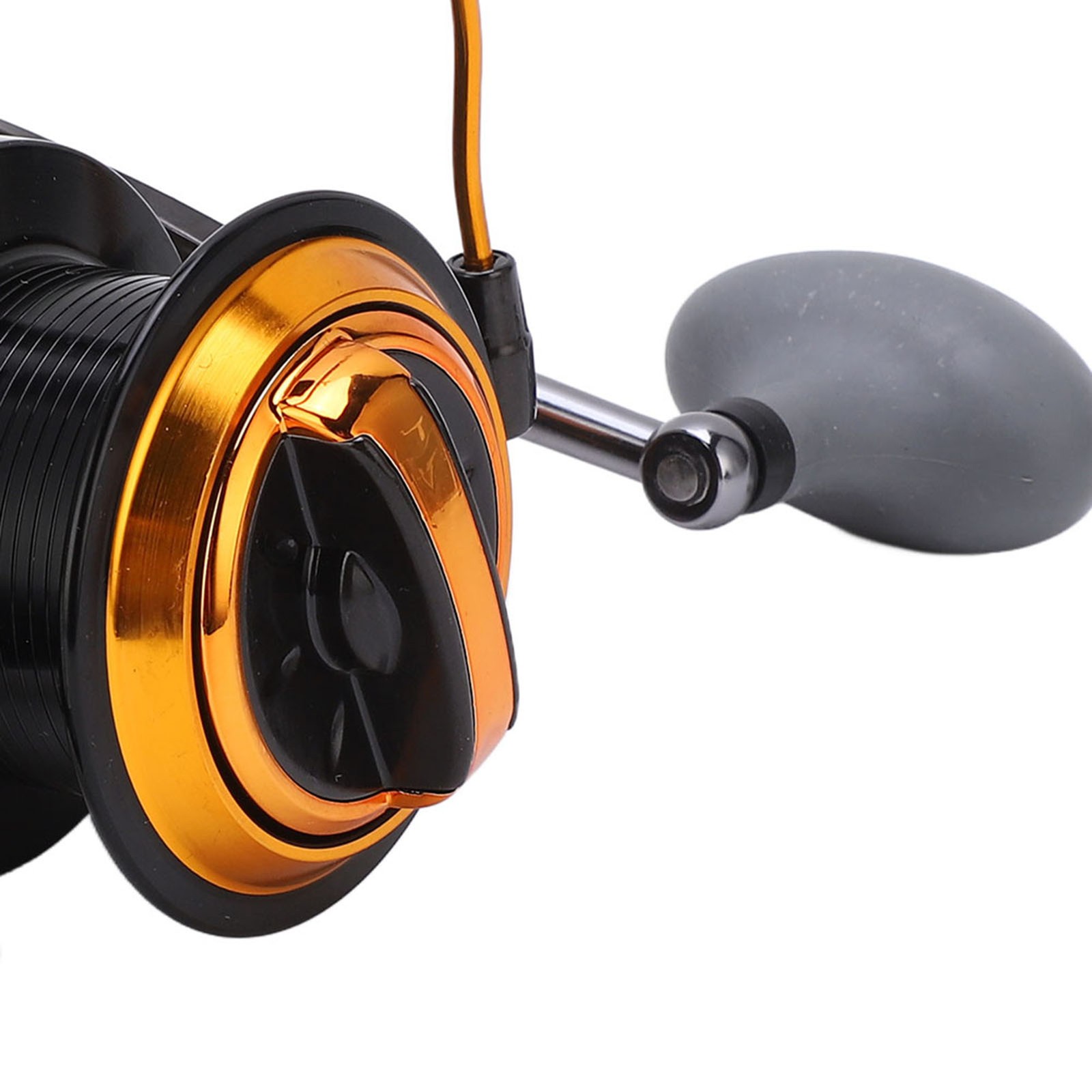 // High Speed Metallic Spinning Fishing Reel Powerful Lightweight For River Fish