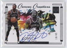 2023-24 Panini Impeccable Canvas Creations 10/49 Dorian Finney-Smith Auto 1a07