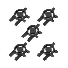 5pcs Dispenser Key Replacement for Cintas Sanis, 3-in-1 Toilet 5.3cm, Black