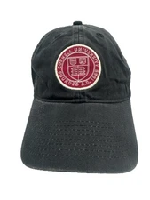 Cornell University NCAA Legacy Dad Cap Strapback Adjustable Hat Ivy Preppy Black