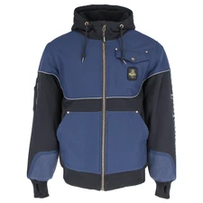 RefrigiWear Men's 54 Gold Hybrid Sweatshirt - Insulated Work Hoodie for Cold