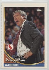 1993-94 Topps Safeway Golden State Warriors Don Nelson #GS4 HOF 0b0