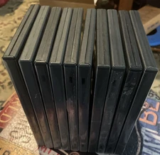 Lot of 10 Empty DVD Cases - Buy 2 Get 1 Free