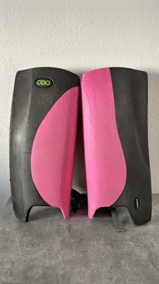OBO Robo Hi Rebound Legguards L schwarz/pink   stark gebraucht  ...
