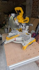 DeWalt DW717XPS 110V Sliding Mitre Saw 250mm XPS Cut Line