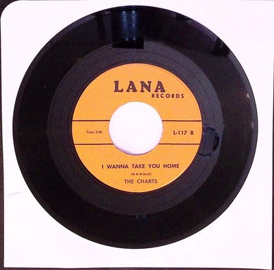 The Charts 45 ''Deserie / I Wanna Take You Home'' EX VG++ O5
