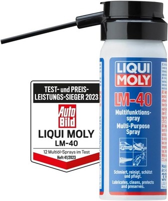 LIQUI MOLY LM 40 Multifunktionsspray | 50 ml | Korrosionsschutz | Rostlöser | 