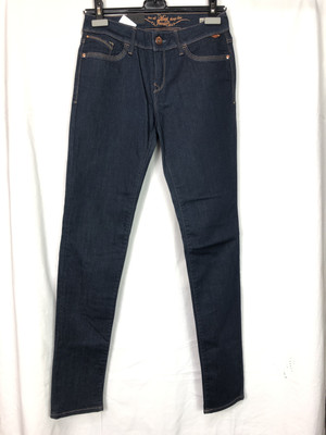 Mavi Damen Jeans Nicole Mid-Rise, Super Skinny Dunkelblau W29 L32