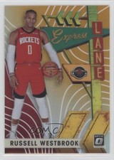 2019 Panini Donruss Optic Express Lane Orange Prizm 2/39 Russell Westbrook 0x5w
